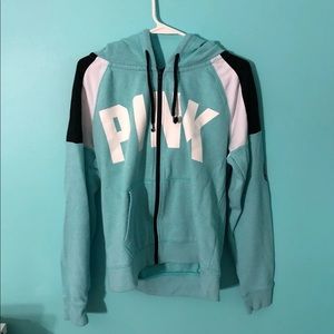 PINK full zip hoodie!